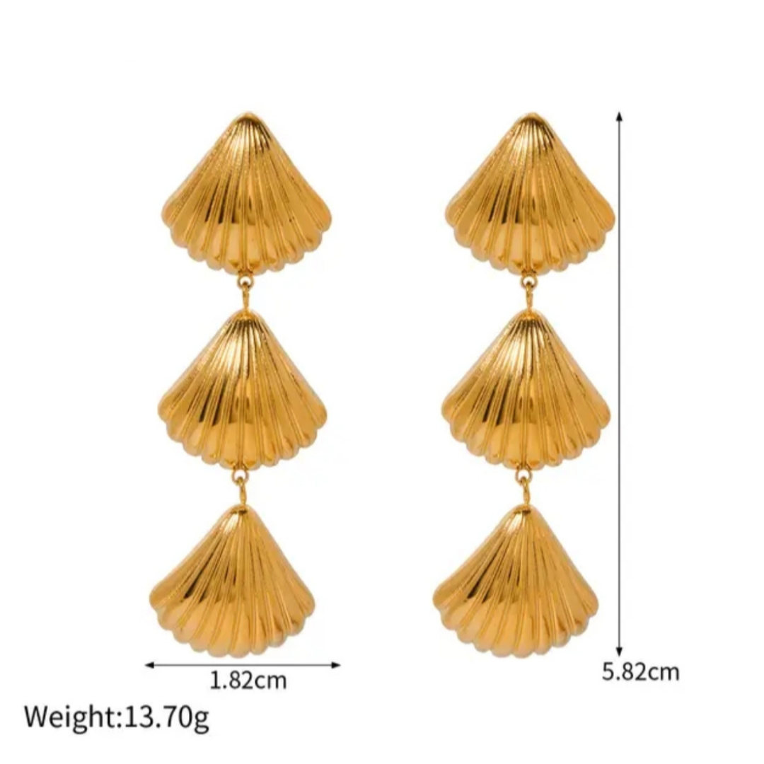 Oceanic Charm Dangle Earrings