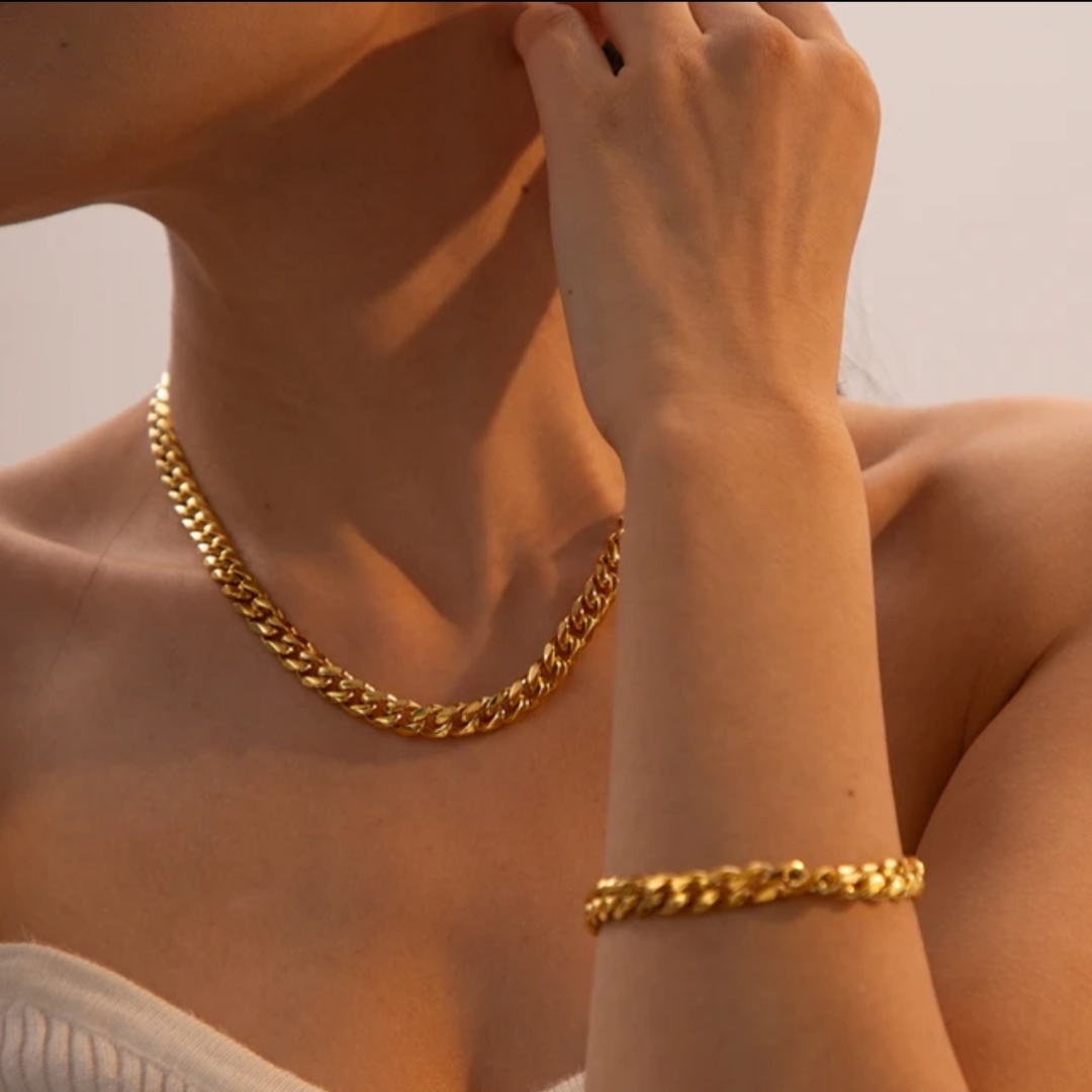 Bold Interlinked Necklace