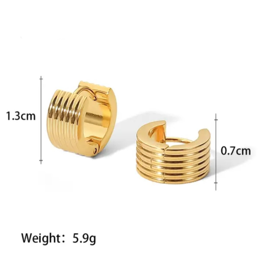 Ear Clip Hoops