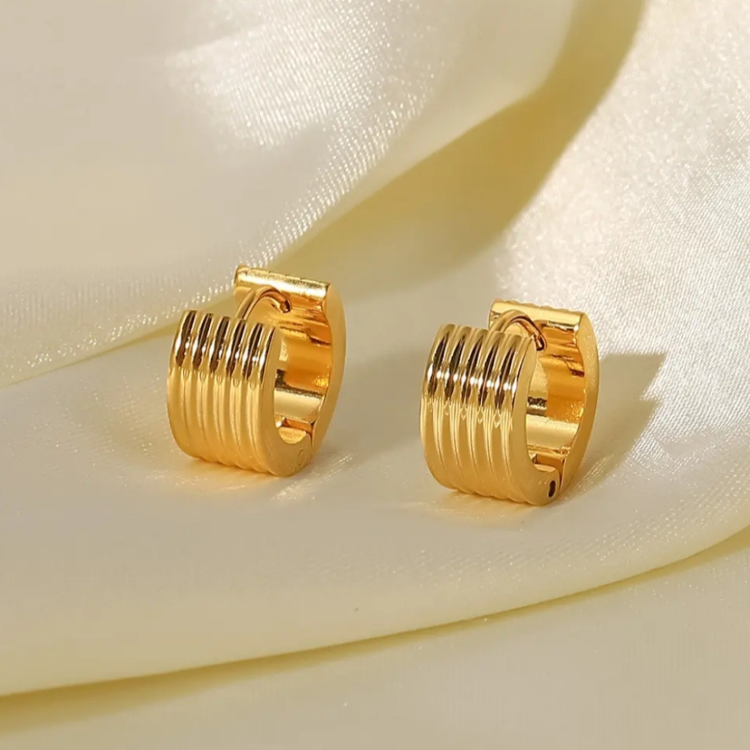Ear Clip Hoops