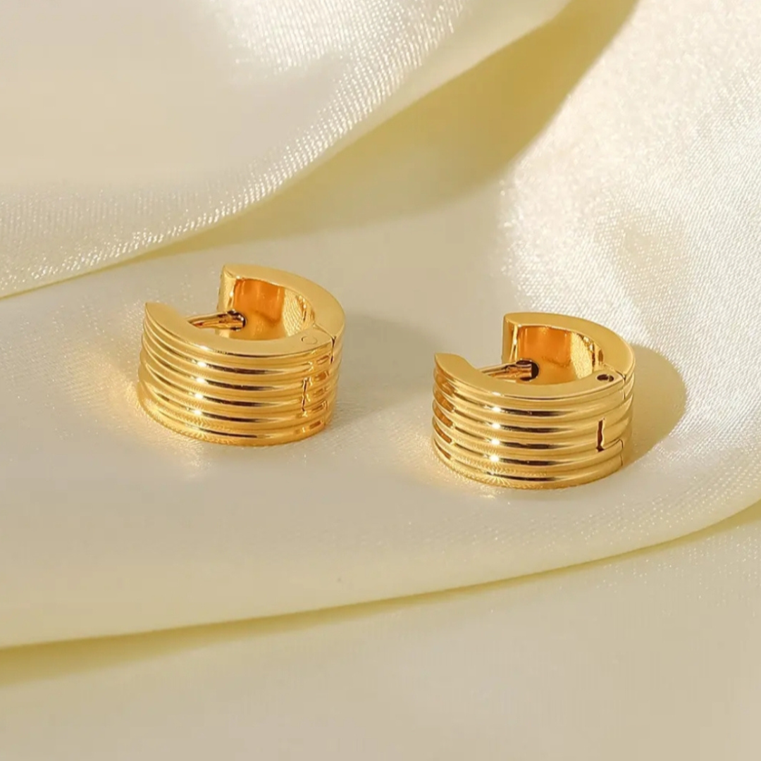 Ear Clip Hoops