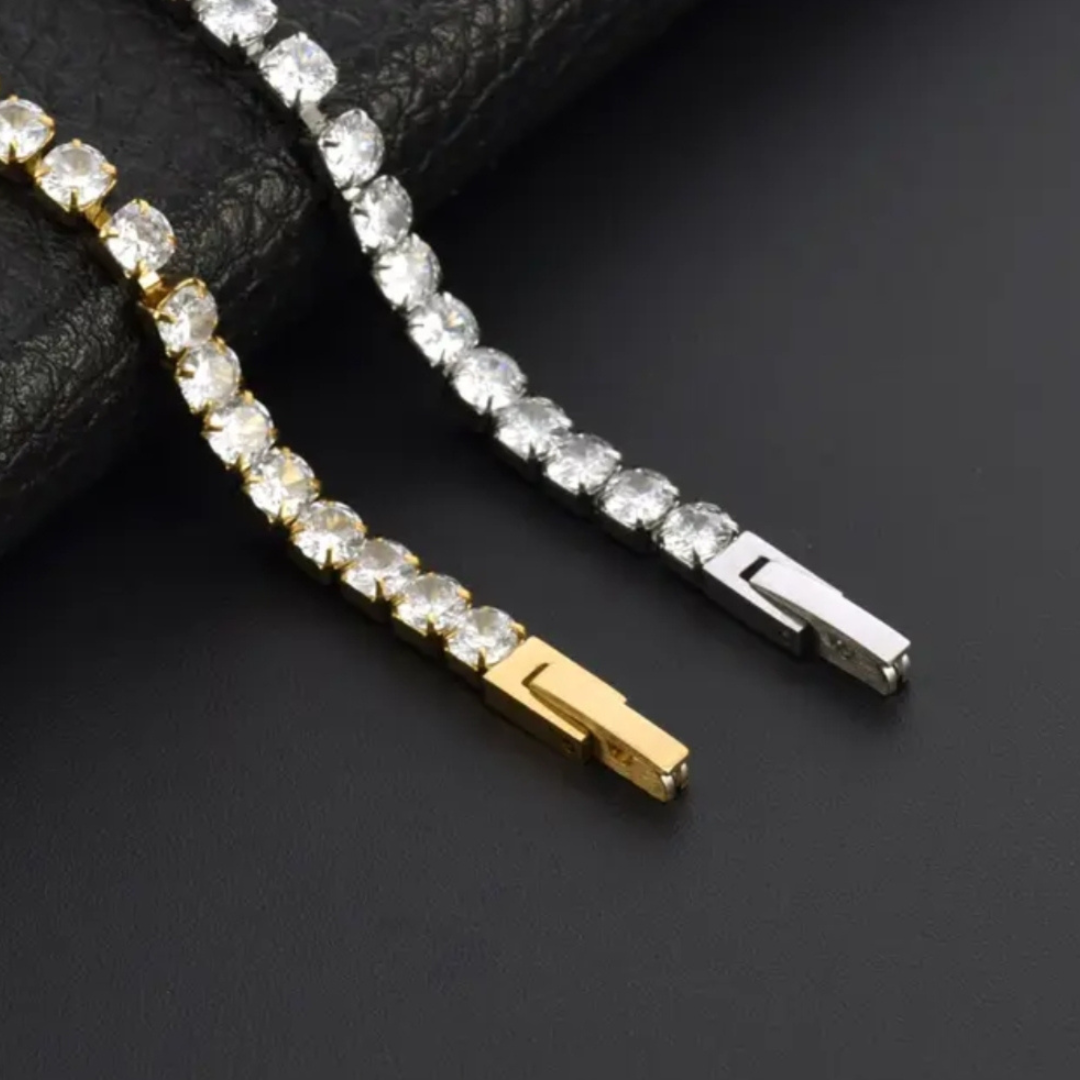 Solitaire Cubic Zirconia Bracelet