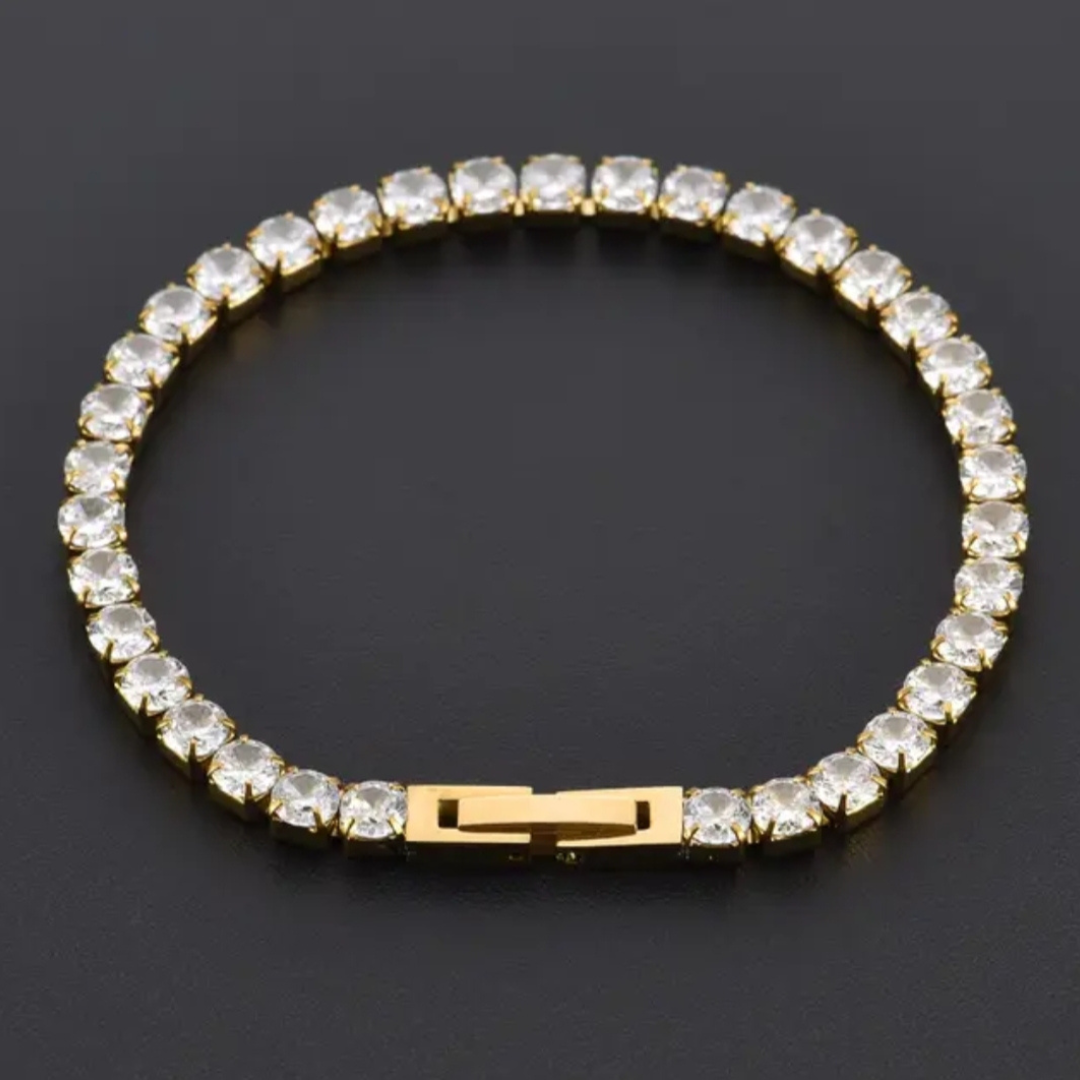 Solitaire Cubic Zirconia Bracelet