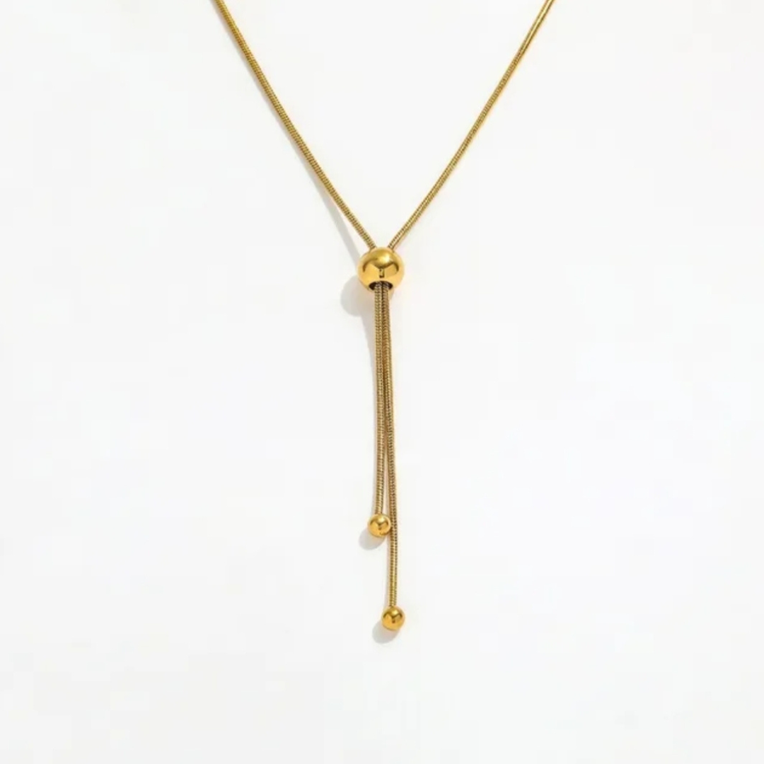 Minimalist Cartilage Bead Necklace