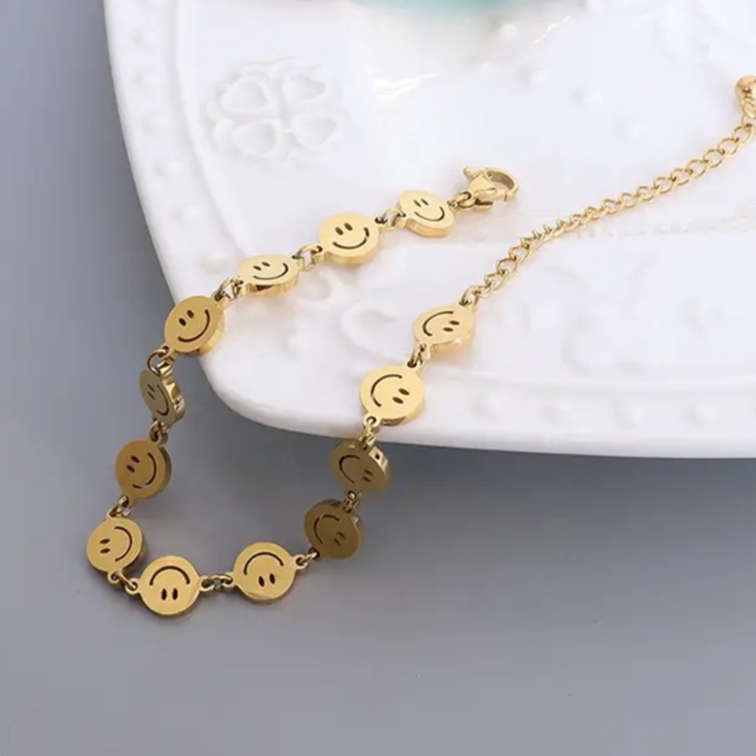 Smiley Charm Bracelet