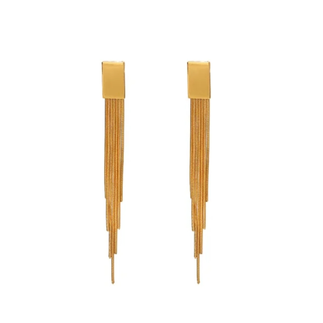 Long Tassel Earring