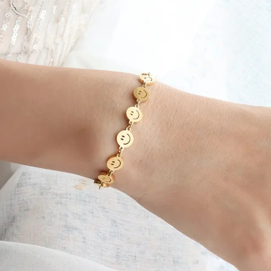 Smiley Charm Bracelet