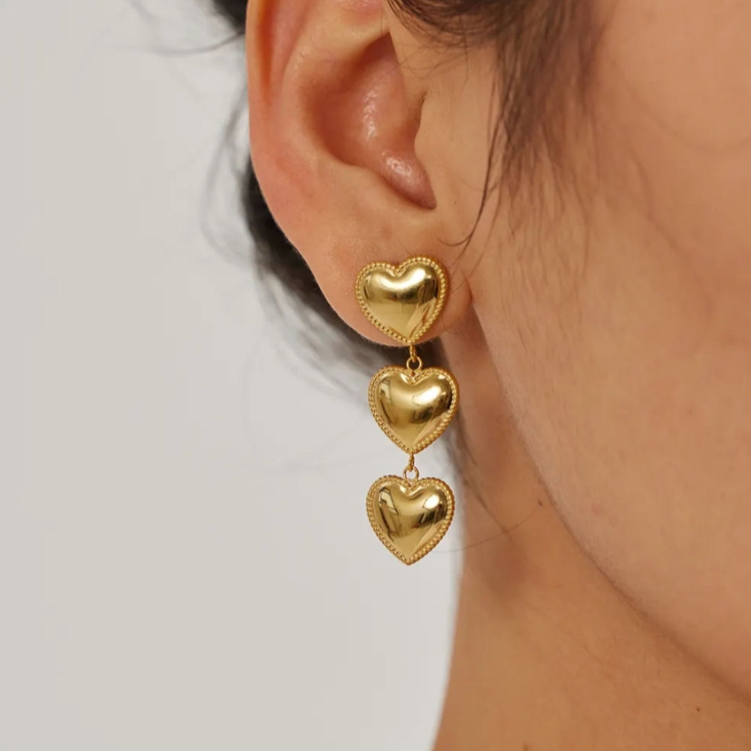 Blush Drop Earrings