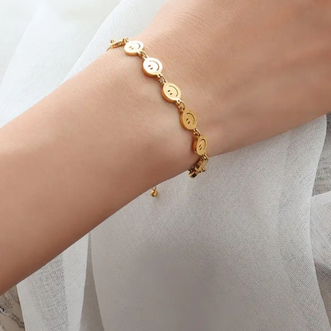 Smiley Charm Bracelet