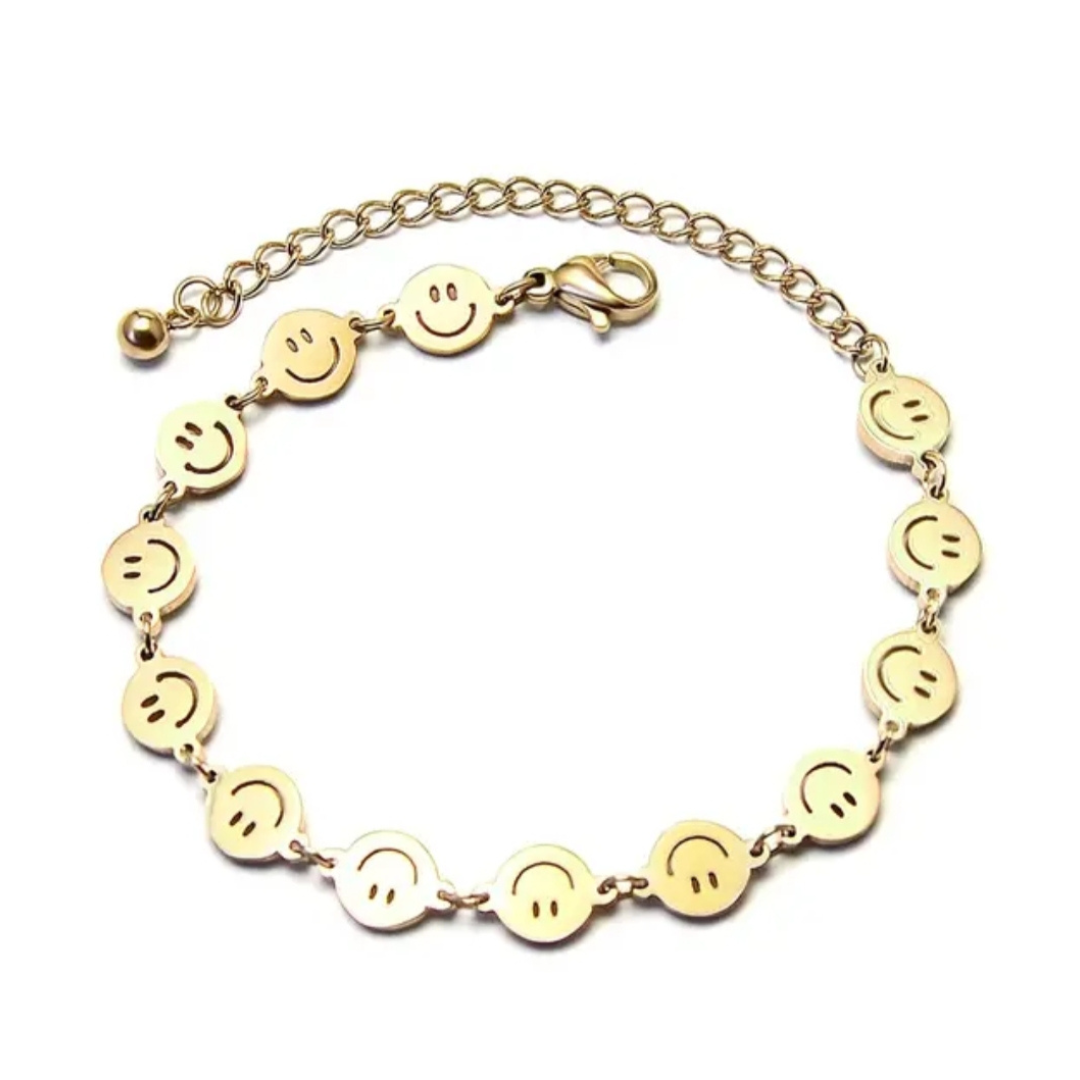 Smiley Charm Bracelet
