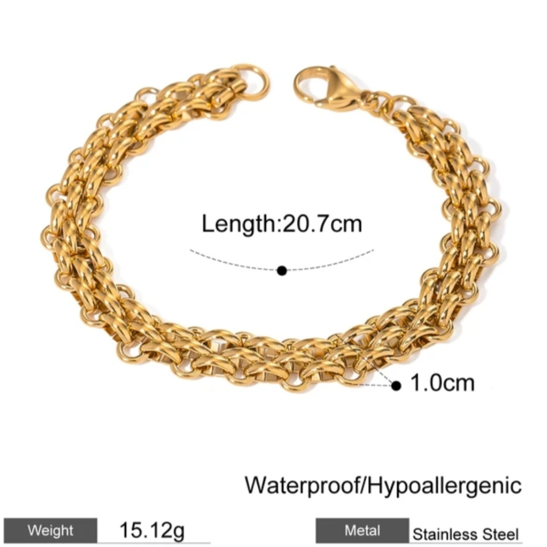 Woven Chain Bracelet