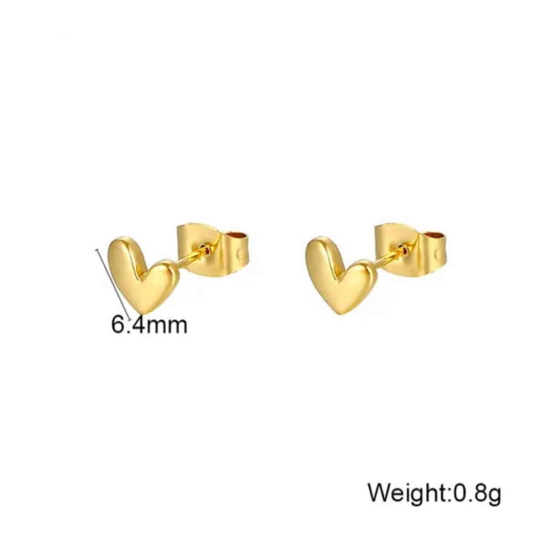 Little Heart Stud