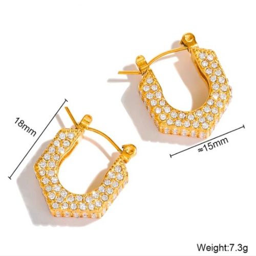 Dainty Zirconia Cubic Hoops