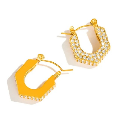 Dainty Zirconia Cubic Hoops