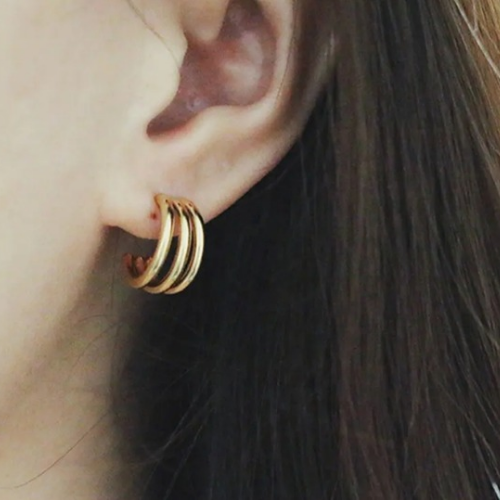 Tube Knot Earrings