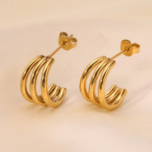 Tube Knot Earrings