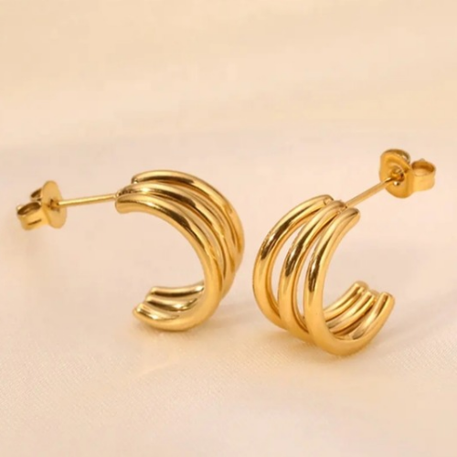 Tube Knot Earrings