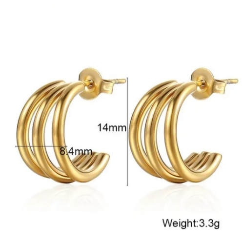 Tube Knot Earrings