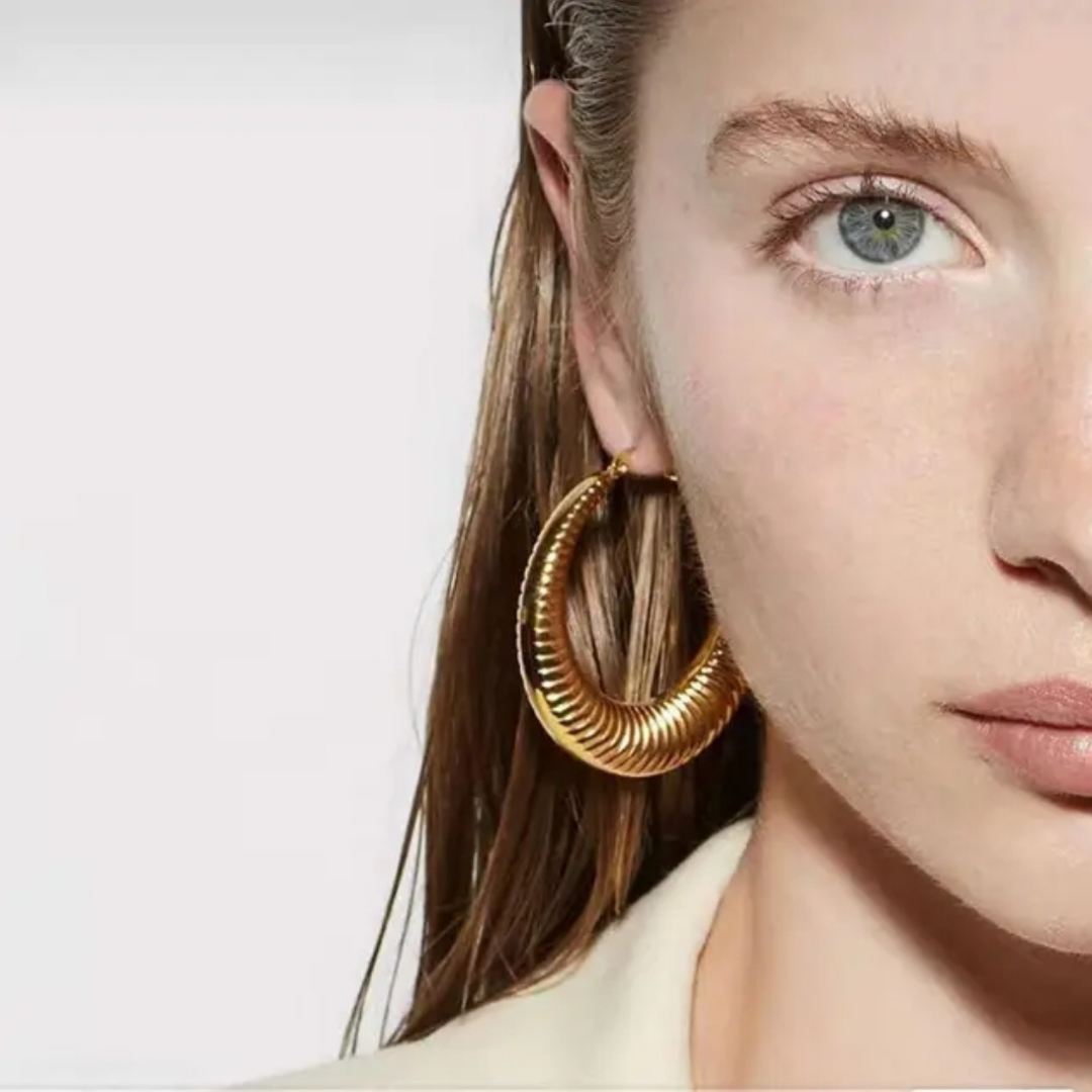Chunky Ring Hoops