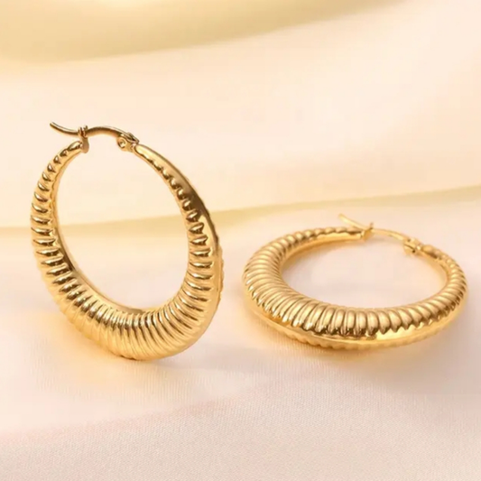 Chunky Ring Hoops