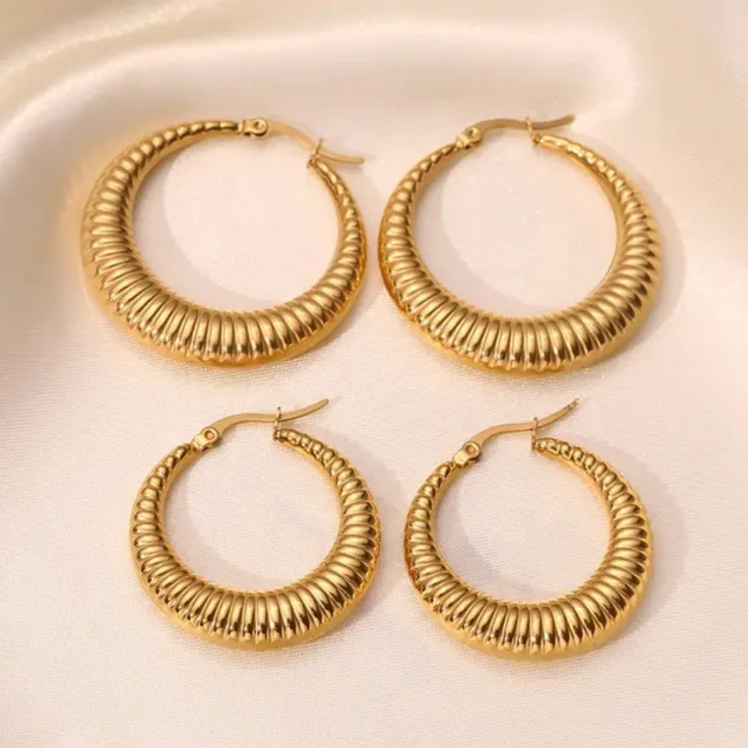 Chunky Ring Hoops