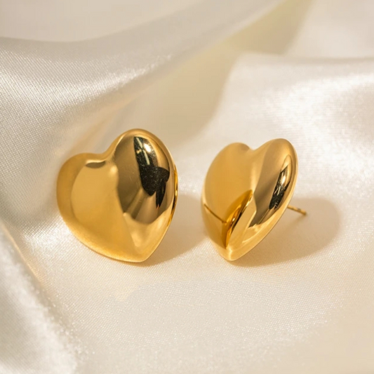 Sparkling Heart Earring
