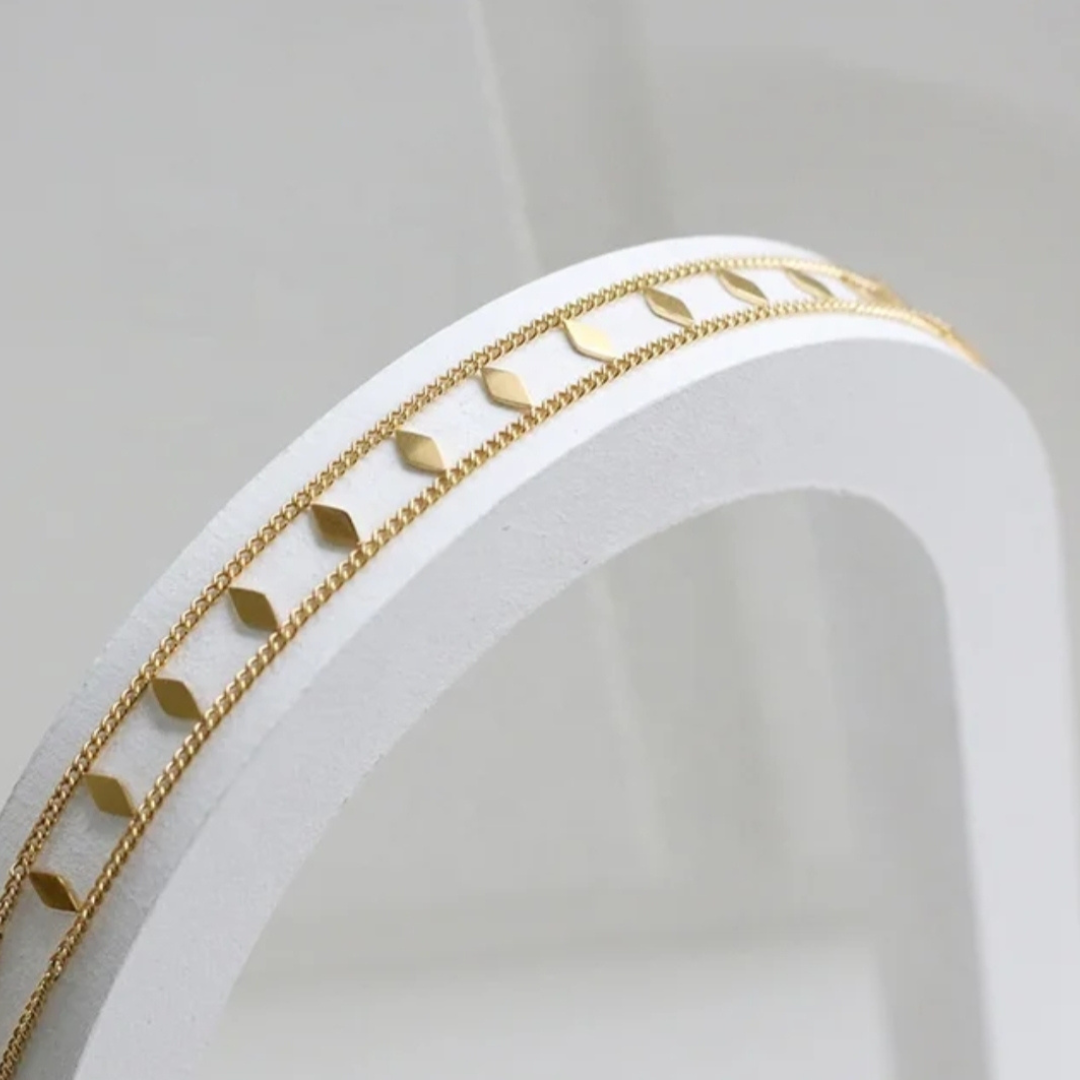 Rhombus Choker Necklace