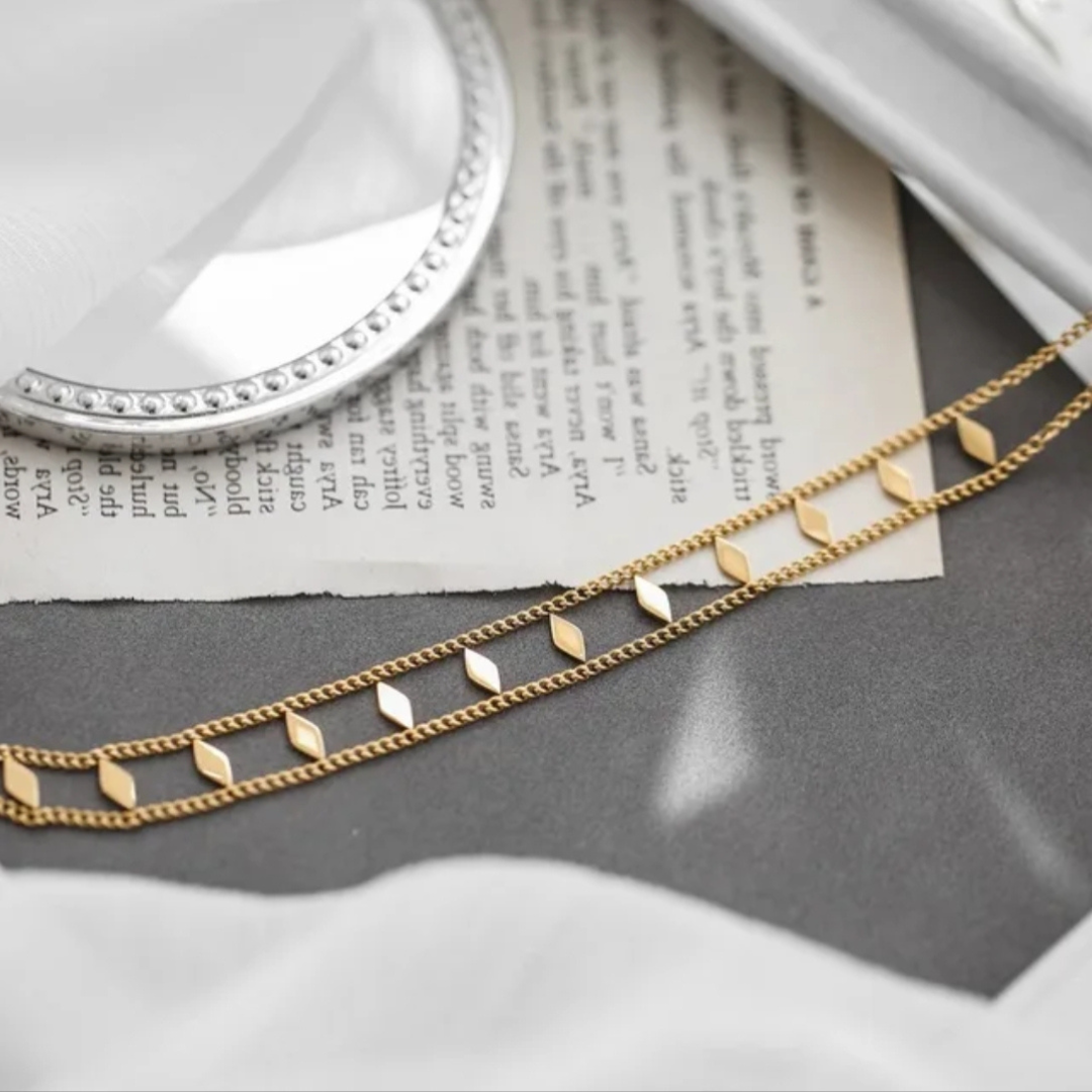 Rhombus Choker Necklace