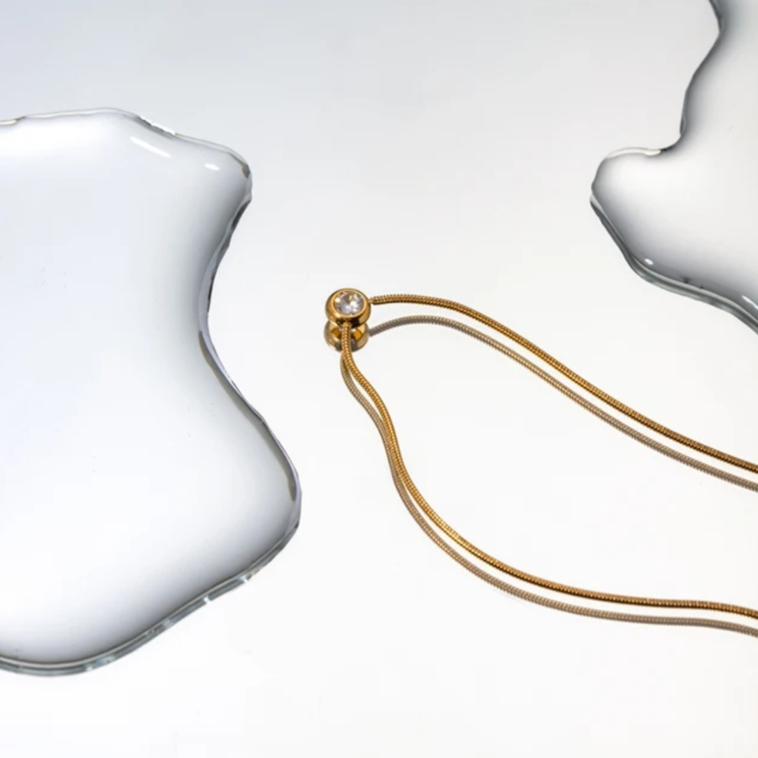 Micro Mini Zirconia Necklace