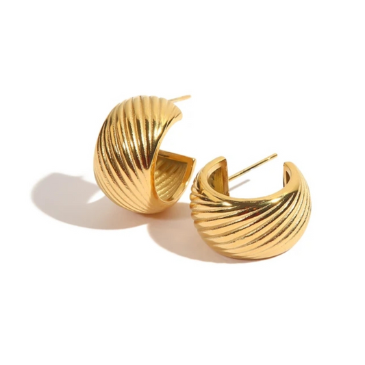 C Shaped Party Wear Earring