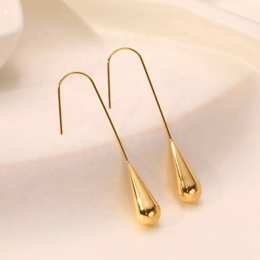 Tiny Sling Waterdrop Earrings