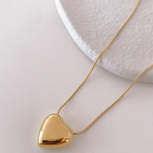 Love Emblem Heart Pendant