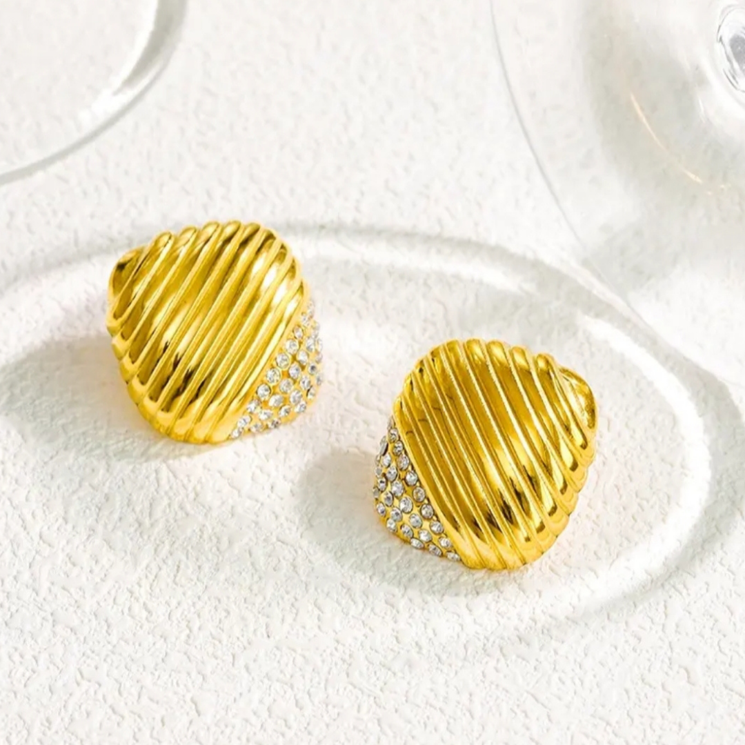 Flicker Square Hoops