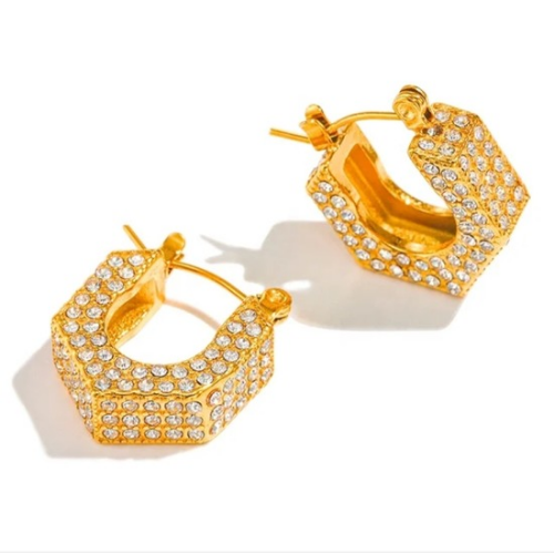 Dainty Zirconia Cubic Hoops