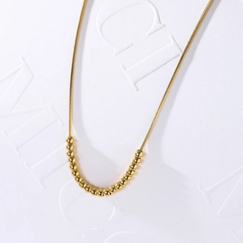 Bead Ball Necklace