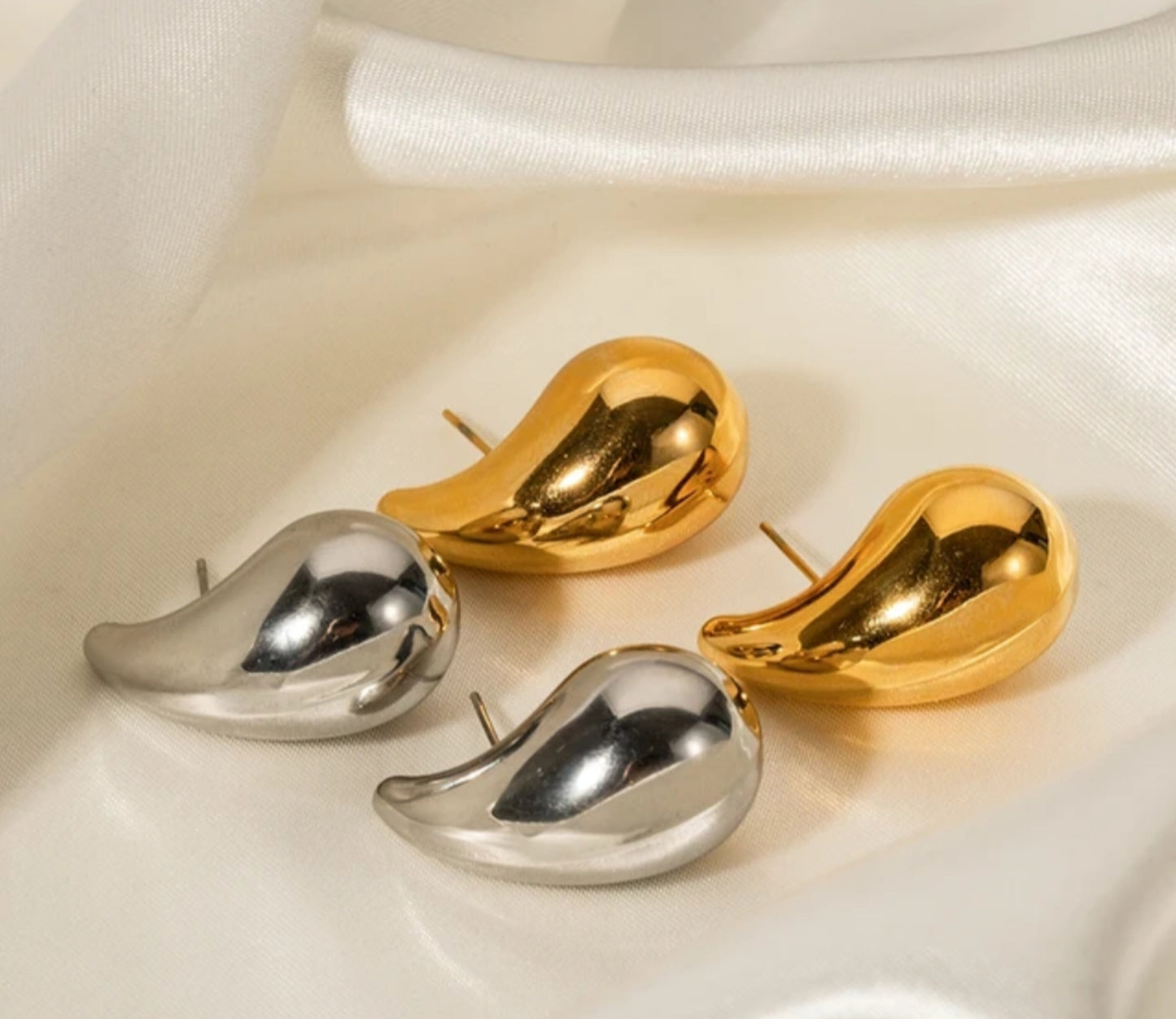Velvet Dew Hoops