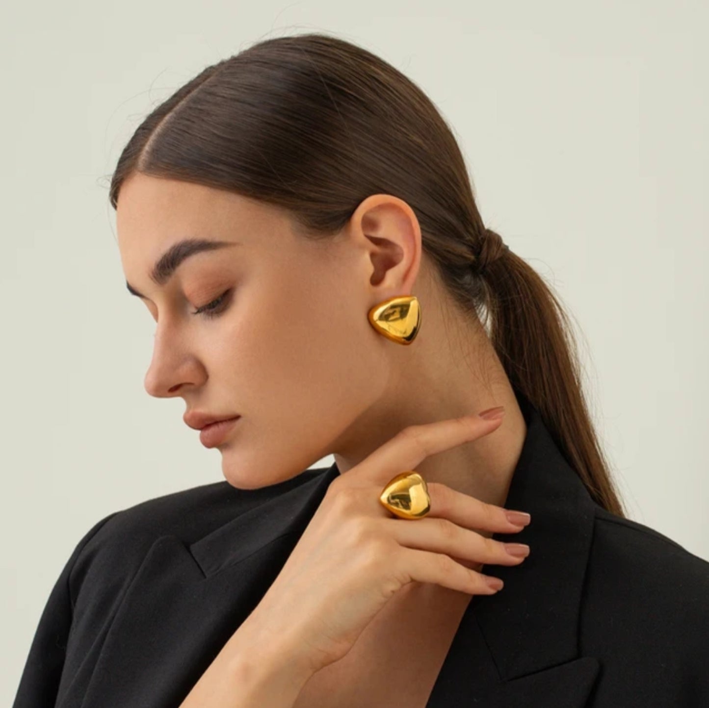 Triangle Trendy Hoops