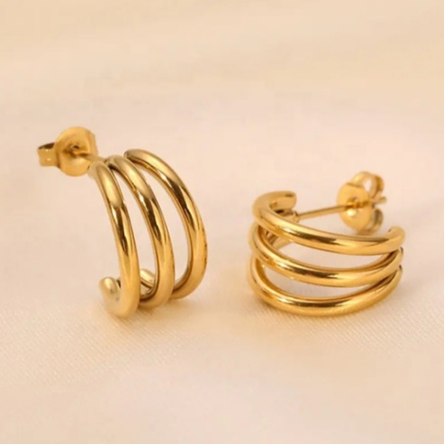 Tube Knot Earrings